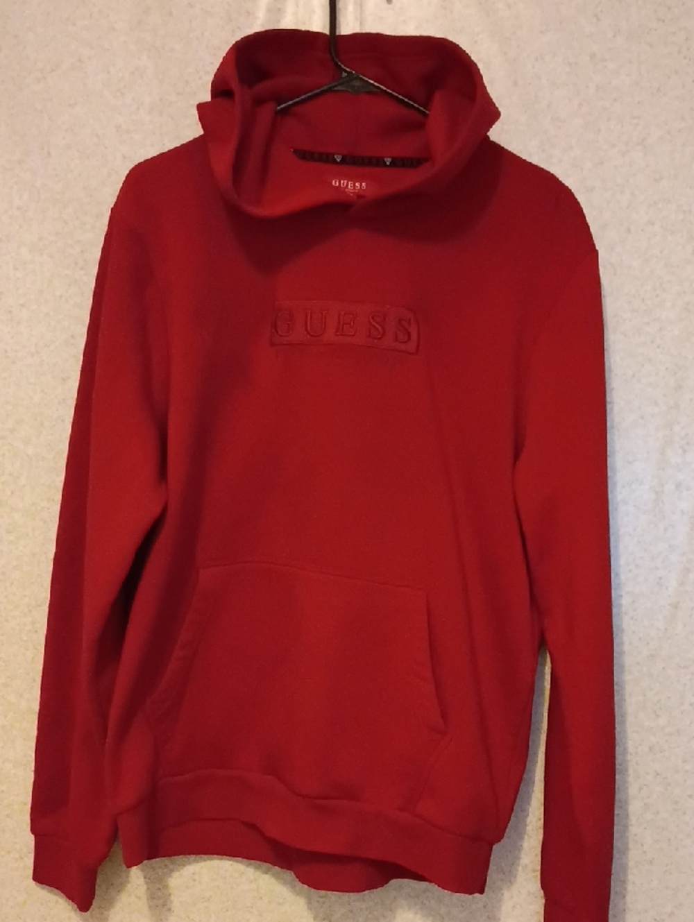 GUESS Men’s Red Turtleneck Pullover Sweater